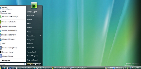 Windows開始菜單的演變進程